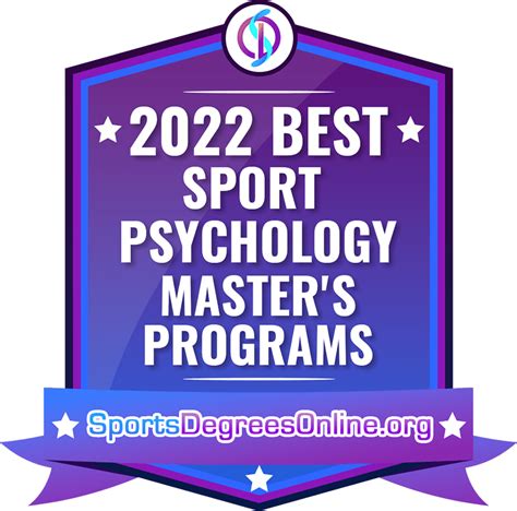 Sports psychology masters programs. Things To Know About Sports psychology masters programs. 